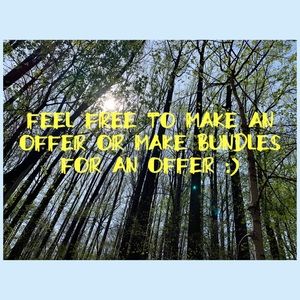 Make an offer or Make a bundle for an offer!